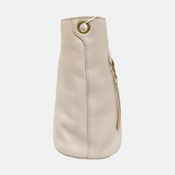 Calfskin Shoulder Bag White