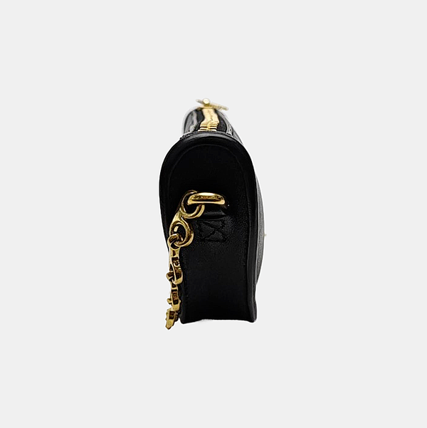 Lambskin Shoulder Bag Black