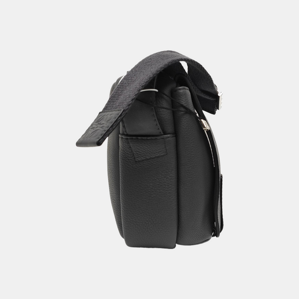 Calfskin Shoulder Bag Extra Small Gray