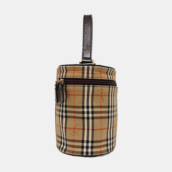 Canvas Top Handle Bag Beige