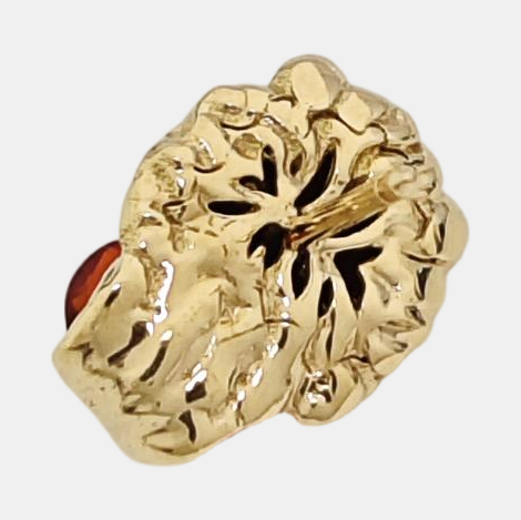 18k Gold Stud Earrings