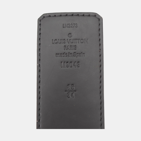 Coated Canvas Belt Black