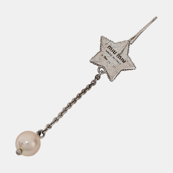 Metal Silver Stud Earrings