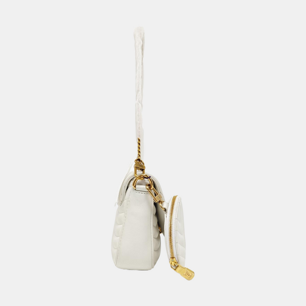 NEW WAVE Quilted Calfskin White