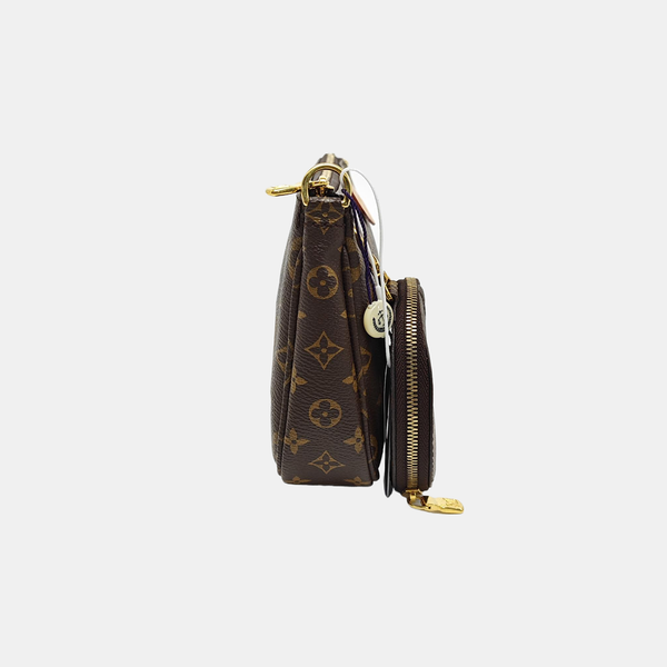 MULTI Monogram Coated Canvas Brown