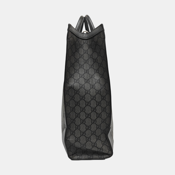 GG Multicolor Monogram Coated Canvas Gray