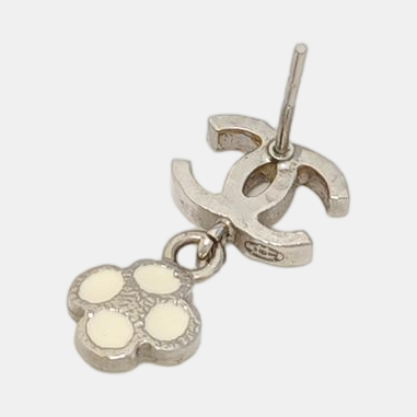Metal Silver Earrings