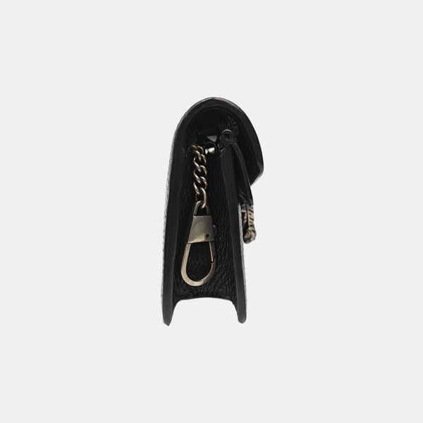 Dionysus Super Mini Monogram Denim Black