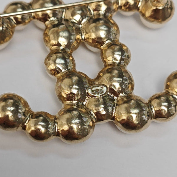 Vintage Metal Gold Brooch