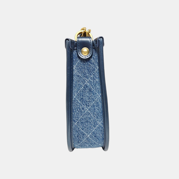 HOBO Quilted Denim Blue