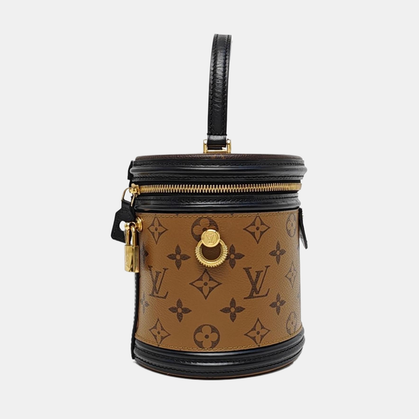 CANNES PM Monogram Coated Canvas Brown