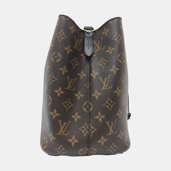 NÉONOÉ MM Monogram Coated Canvas Brown