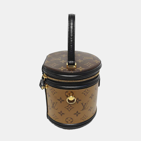 CANNES PM Monogram Coated Canvas Brown