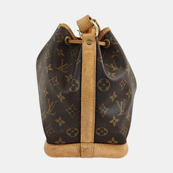 NOÉ BB Monogram Coated Canvas Brown