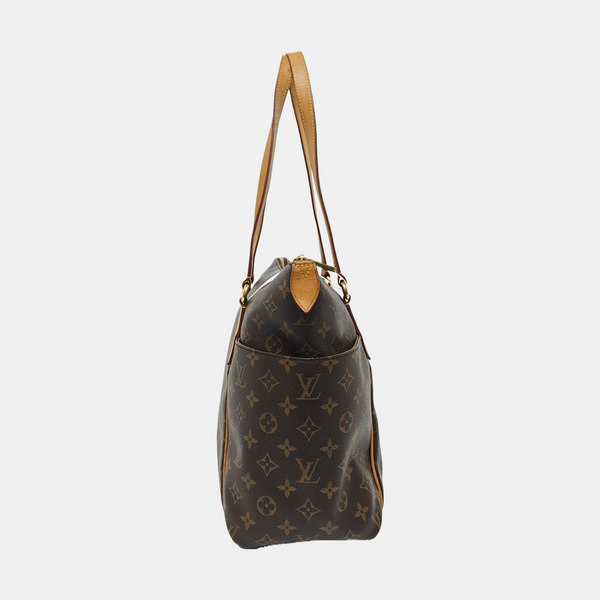TOTALLY MM Monogram Coated Canvas Brown