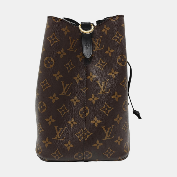 NÉONOÉ MM Monogram Coated Canvas Brown