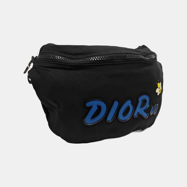 Fabric Belt Bag Black