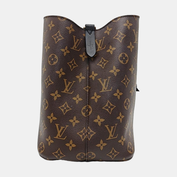 NÉONOÉ MM Monogram Coated Canvas Brown