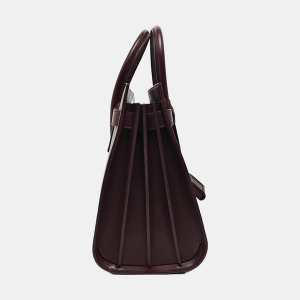SAC DE JOUR Small Calfskin Red