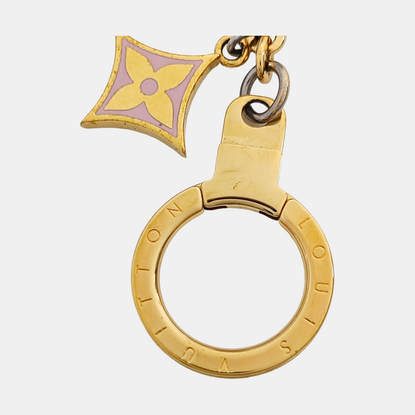 Metal Bag Charm Gold