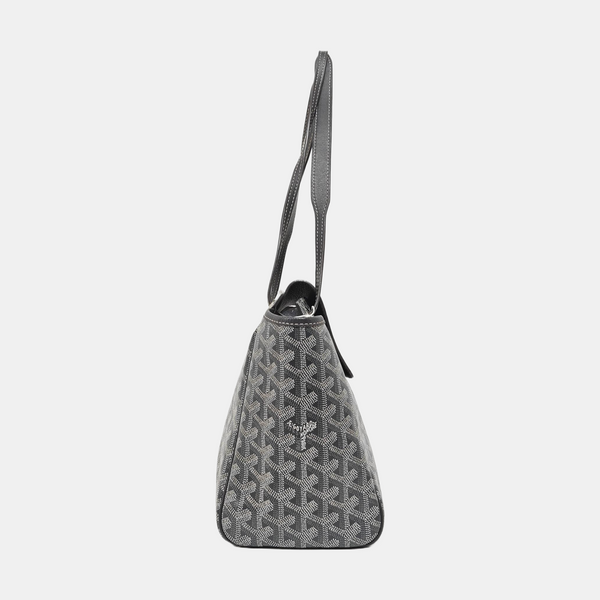 Rouette PM Coated Canvas Gray