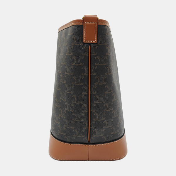 TRIOMPHE CANVAS Medium Coated Canvas Brown