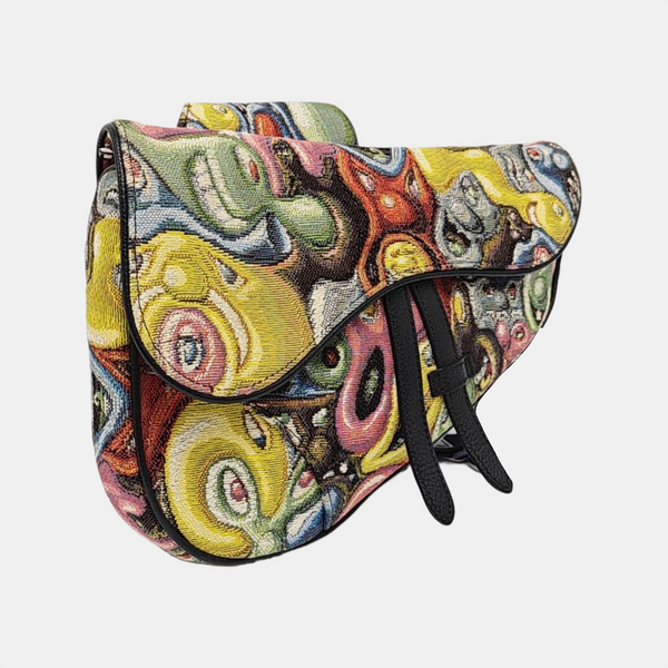Dior And Kenny Scharf Fabric Multicolor
