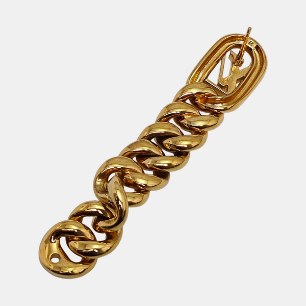 Metal Gold Stud Earrings