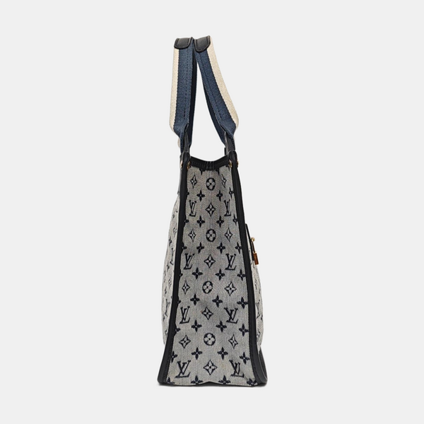 KATHLEEN Mini Monogram Canvas Gray