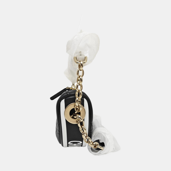 Vibe Super Mini Cannage Lambskin Black