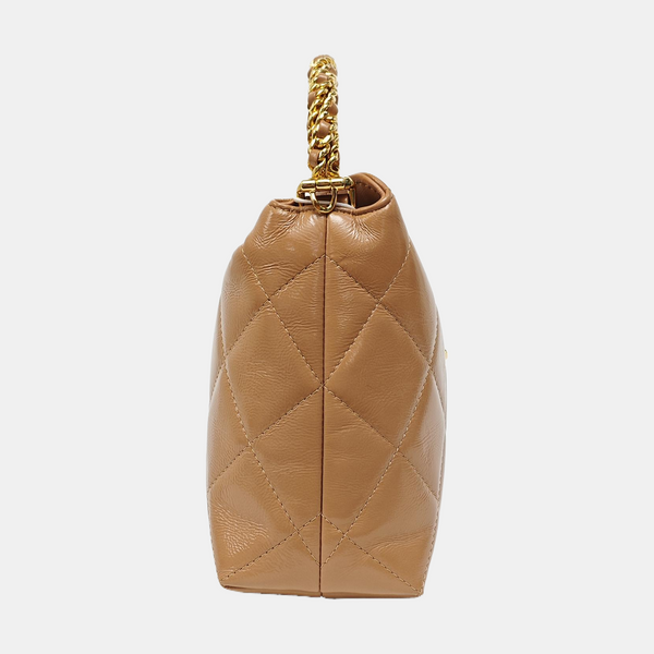 24B Quilted Calfskin Beige