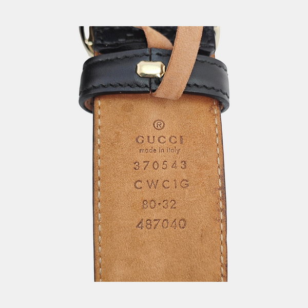 Leather Belt Black