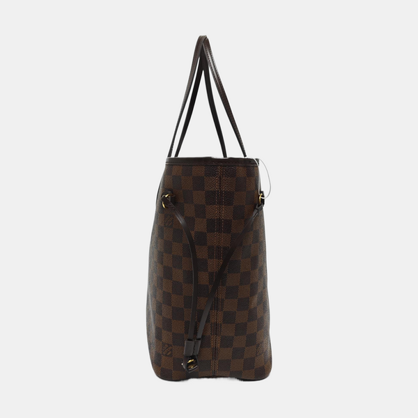 NEVERFULL MM Coated Canvas Brown