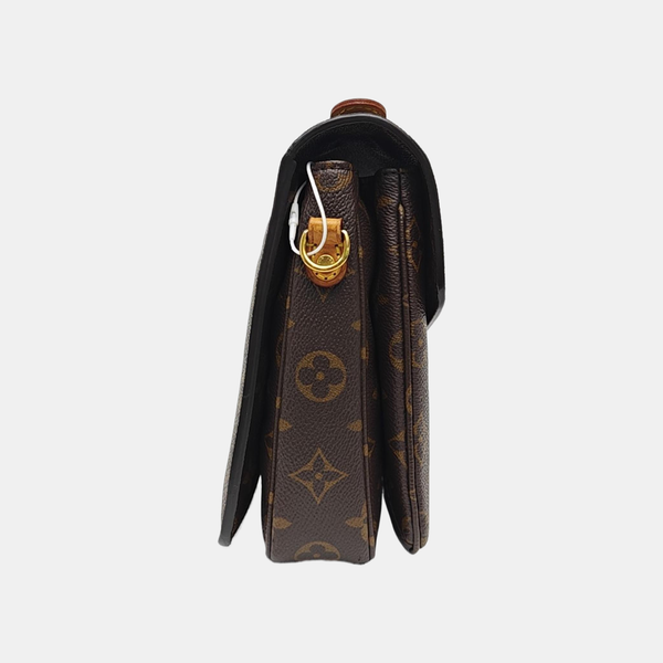 MONCEAU 26 Monogram Coated Canvas Brown
