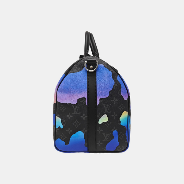 KEEPALL Monogram Coated Canvas Multicolor