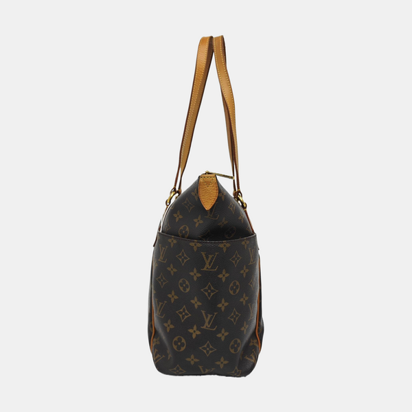 TOTALLY MM Monogram Coated Canvas Brown