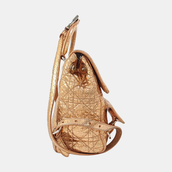 Stardust Small Cannage Calfskin Rose Gold