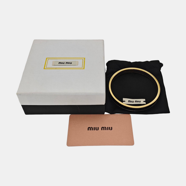 Metal Gold Bangle