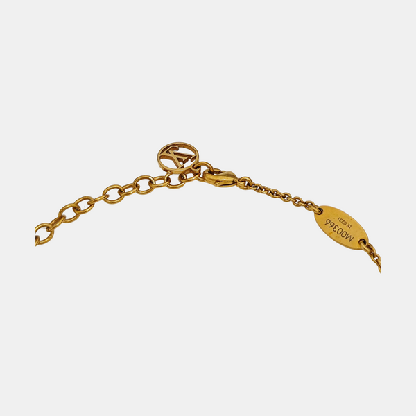 LV & ME Metal Gold Necklace