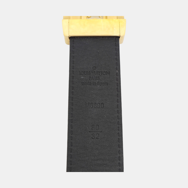 Coated Canvas Belt Black