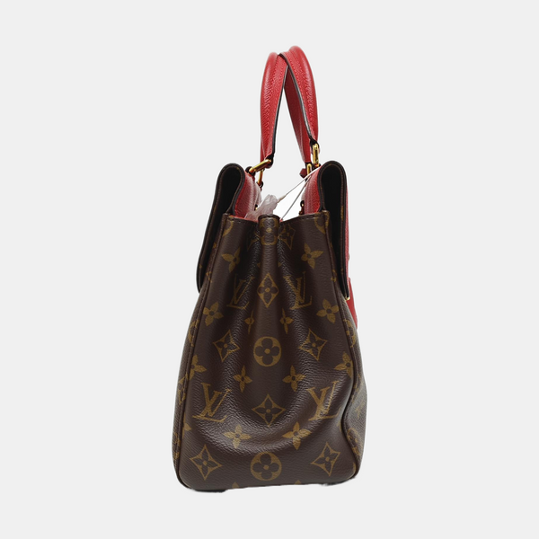 VÉNUS Monogram Coated Canvas Brown