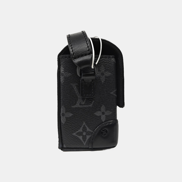 STEAMER Mini Monogram Coated Canvas Black