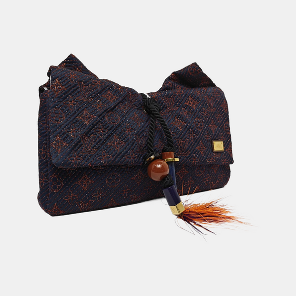 Monogram Fabric Blue