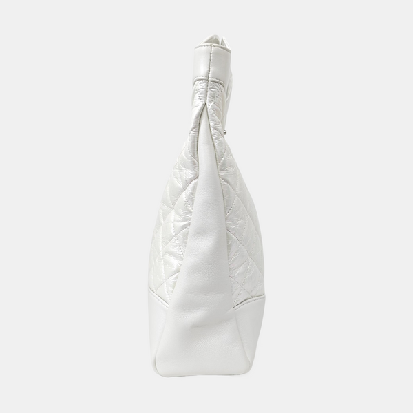 CHANEL 31 Quilted Calfskin White