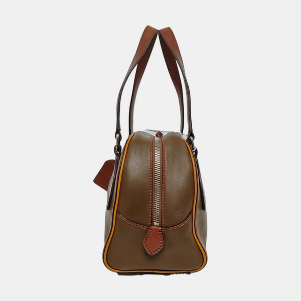 Calfskin Tote Bag Green