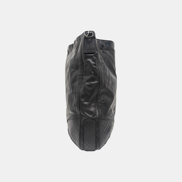 Calfskin Tote Bag Large Black