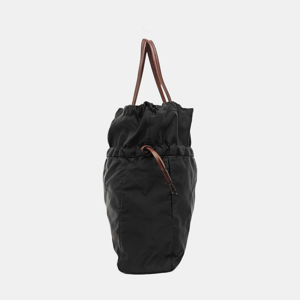 Nylon Tote Bag Black