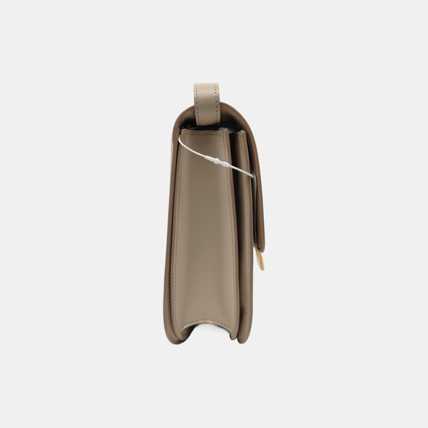 CLASSIC BOX Piel de becerro mediana Beige