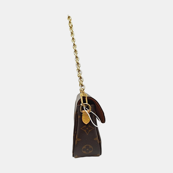 IVY Monogram Coated Canvas Brown