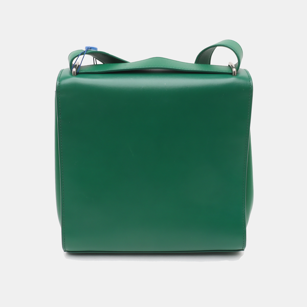 The Clip Calfskin Green